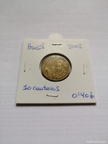Monete antiche di America: Brasil 10 Centavos 2002